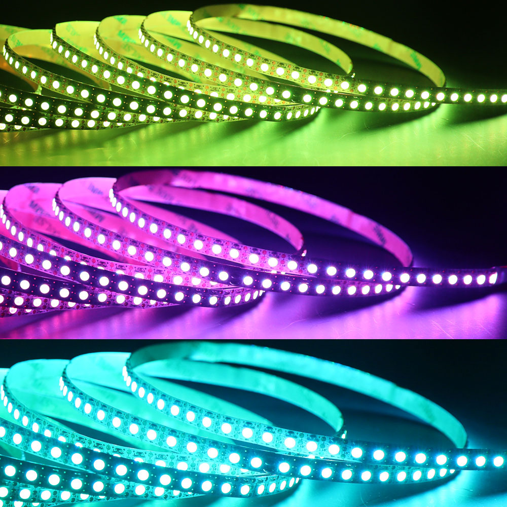 SK6812 RGB 3535SMD 144LEDS/M DC5V 8MM-Wide Digital Intelligent Addressable LED Strip Lights - 1m/3.28ft per roll SK6812 RGB 3535SMD 144LEDS/M DC5V 8MM-Wide Digital Intelligent Addressable LED Strip Lights - 1m/3.28ft per roll